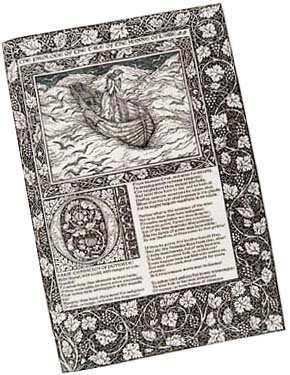 Kelmscott Chaucer page