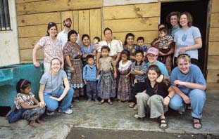UNH students in Guatemala