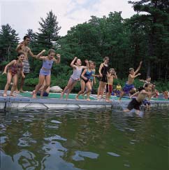 children swimming - Photo by Lisa Nugent
