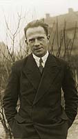 Werner Heisenberg in Leipzig - Photo courtesy of Jochen Heisenberg