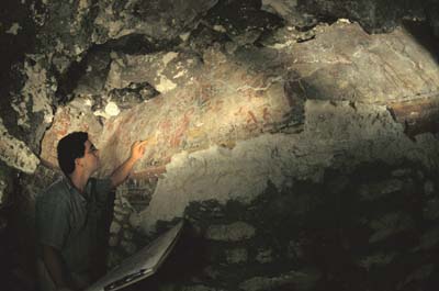 William Saturno and the San Bartolo mural