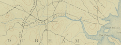 Old topo map