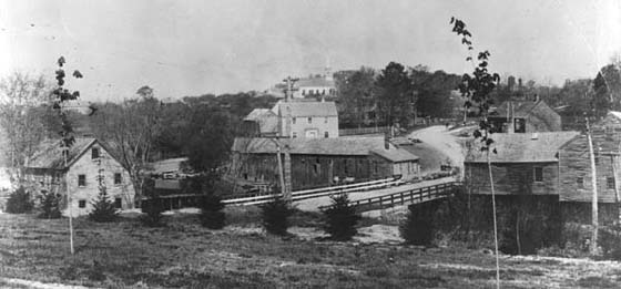 Oyster River bridge, c. 1897, courtesy Library of Congress
