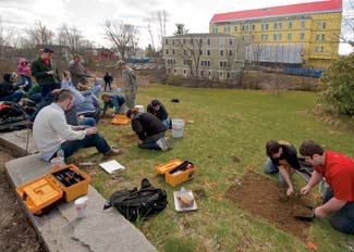 Archaeology of UNH class