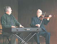 Buddy MacMaster and Joey Beaton at Glencoe Mills - Photo by Gary Samson