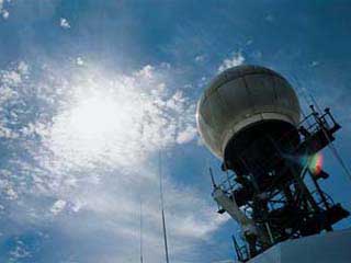 R/V Ronald Brown's Doppler radar