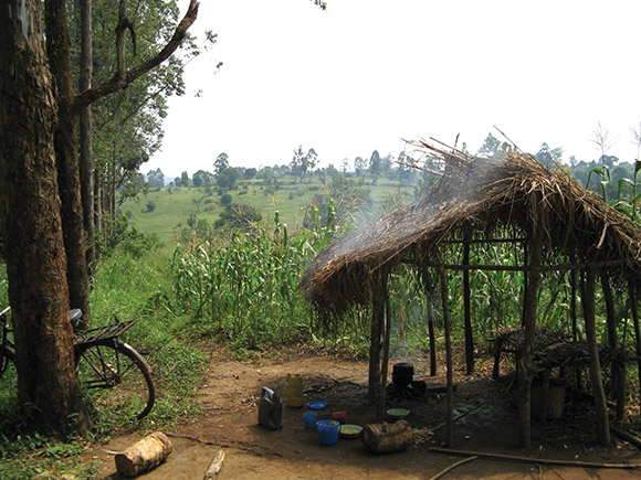 Boundary of Kibale National Park