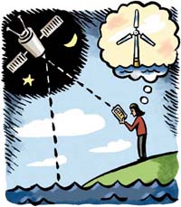 Research, illusrations by Michael Sloan