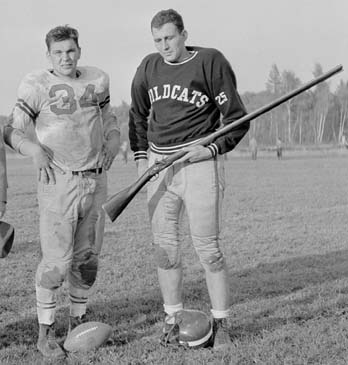 Football, photo courtesy of University Archives